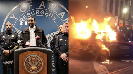 Atlanta mayor holds emergency press conference following downtown attack by Antifa