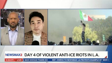 How are the 2020 BLM-Antifa riot strategies being used in the Los Angeles anti-ICE insurrection?